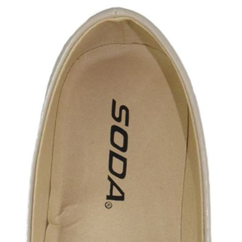 Soda Shoes Women Casual Ballet Flats Heel Slip On - Picture 5 of 8